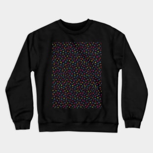 Black Rainbow V Pattern Crewneck Sweatshirt